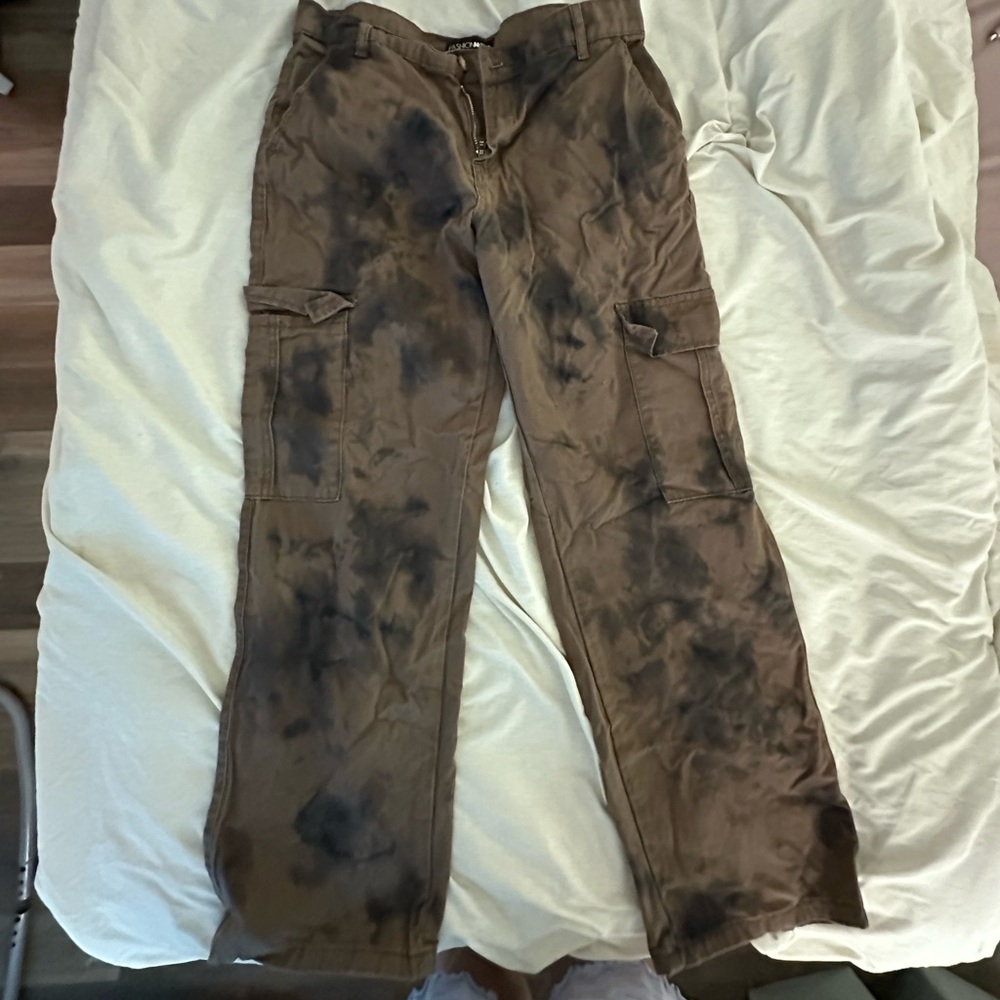 Fashion Nova Tie-Dye Cargo Pants